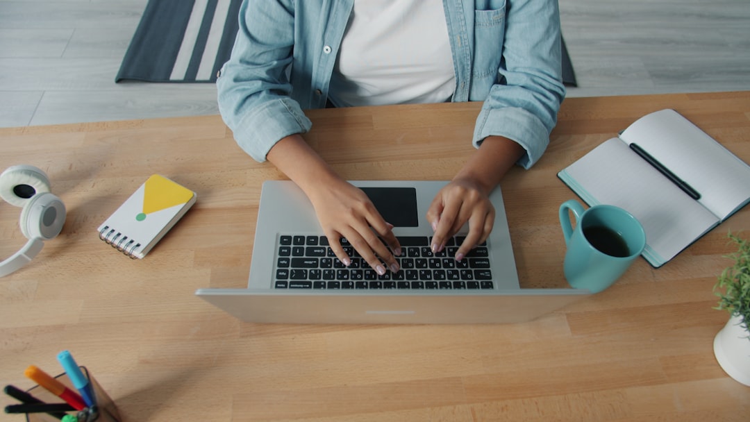 freelancer remote work laptop